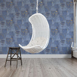 York Inky Denim Jean Pocket Wallpaper