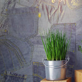 York Inky Denim Jean Pocket Wallpaper