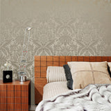 York Signature Beige Damask Wallpaper