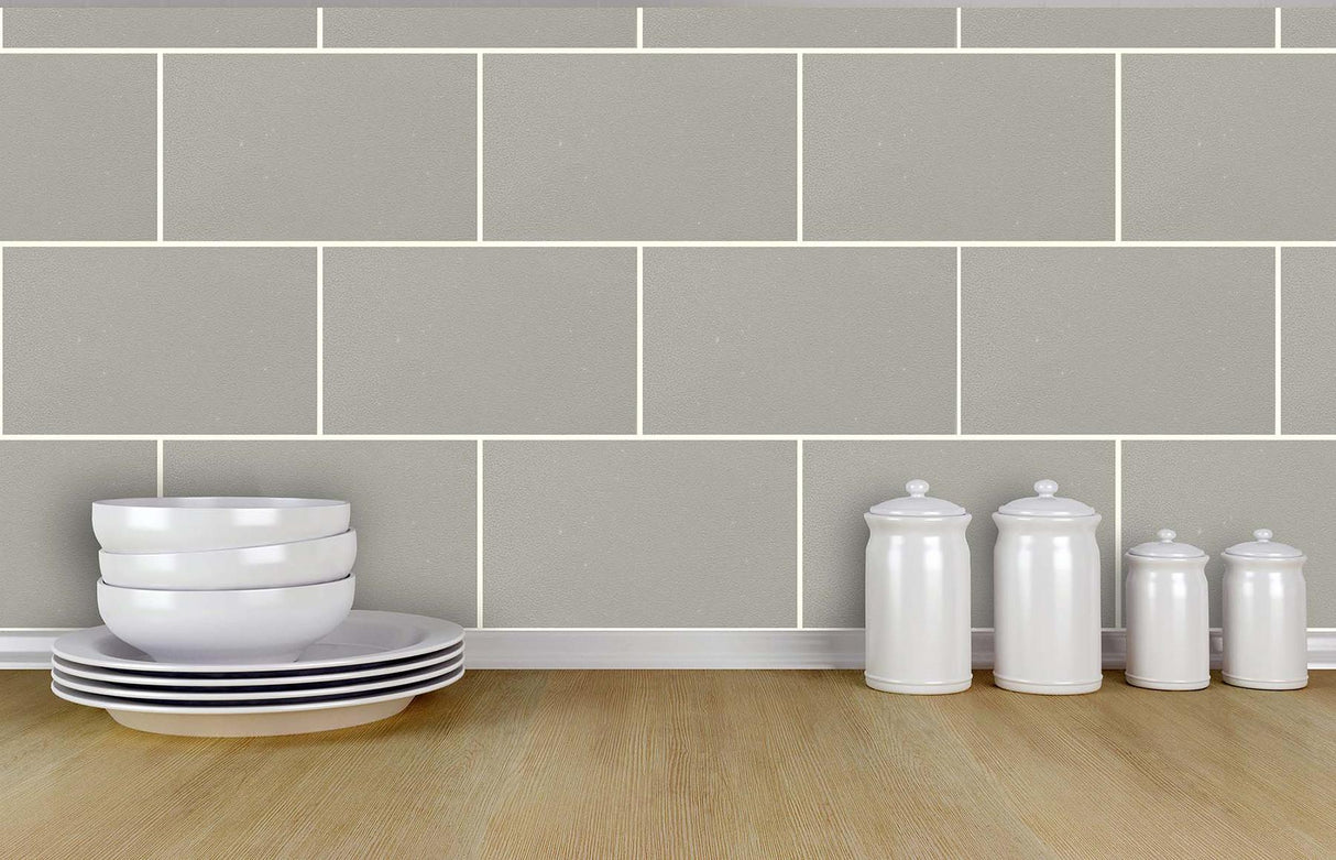 York Joan Taupe Tile Wallpaper