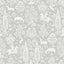 York Sherwood Light Grey Woodland Wallpaper
