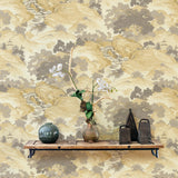 York Ordos Yellow Eastern Toile Wallpaper