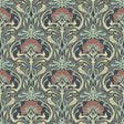 York Donovan Moss Nouveau Floral Wallpaper