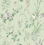 York Mariko Sage Botanical Wallpaper