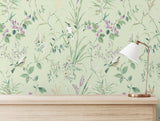 York Mariko Sage Botanical Wallpaper