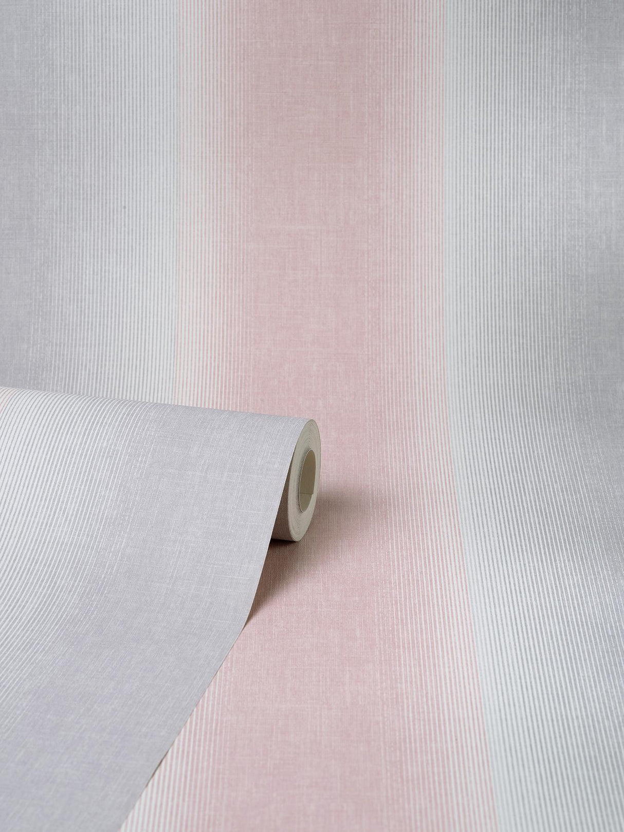 York Kirby Pink Stripe Wallpaper