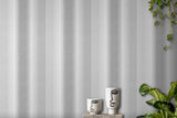 York Kirby Charcoal Stripe Wallpaper