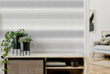 York Kirby Charcoal Stripe Wallpaper
