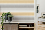 York Kirby Mustard Stripe Wallpaper