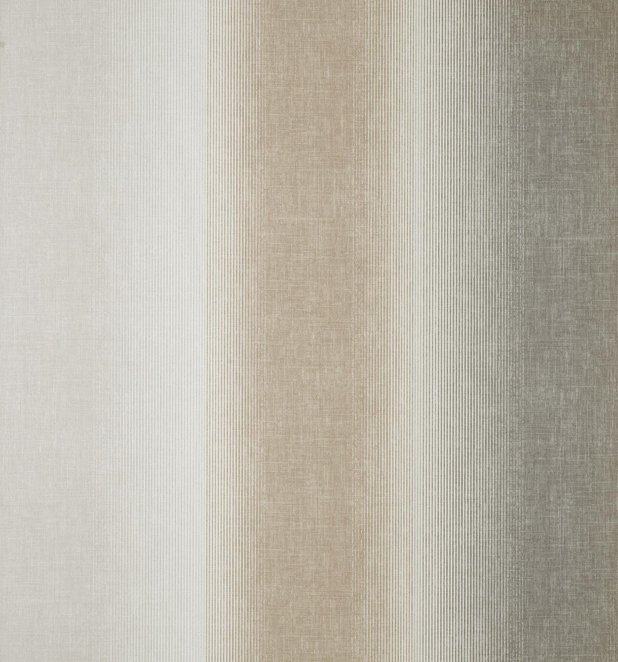 York Kirby Taupe Stripe Wallpaper