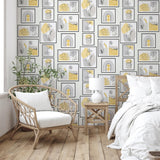 York Krasner Mustard Gallery Wallpaper