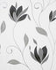 York Synergy Black Floral Wallpaper