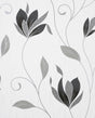 York Synergy Black Floral Wallpaper