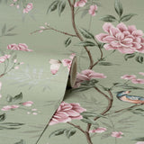 York Akina Sage Floral Wallpaper