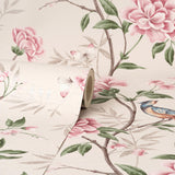 York Akina Cream Floral Wallpaper