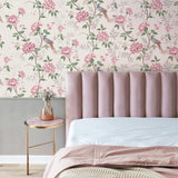 York Akina Cream Floral Wallpaper
