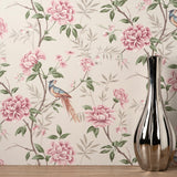 York Akina Cream Floral Wallpaper