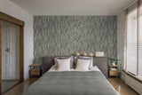 York Oxidize Grey Vertical Slats Wallpaper