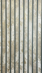 York Oxidize Neutral Vertical Slats Wallpaper