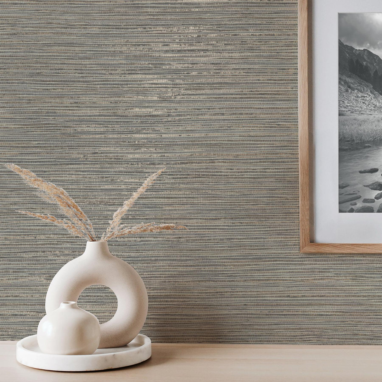 York Fusion Stone Plain Wallpaper