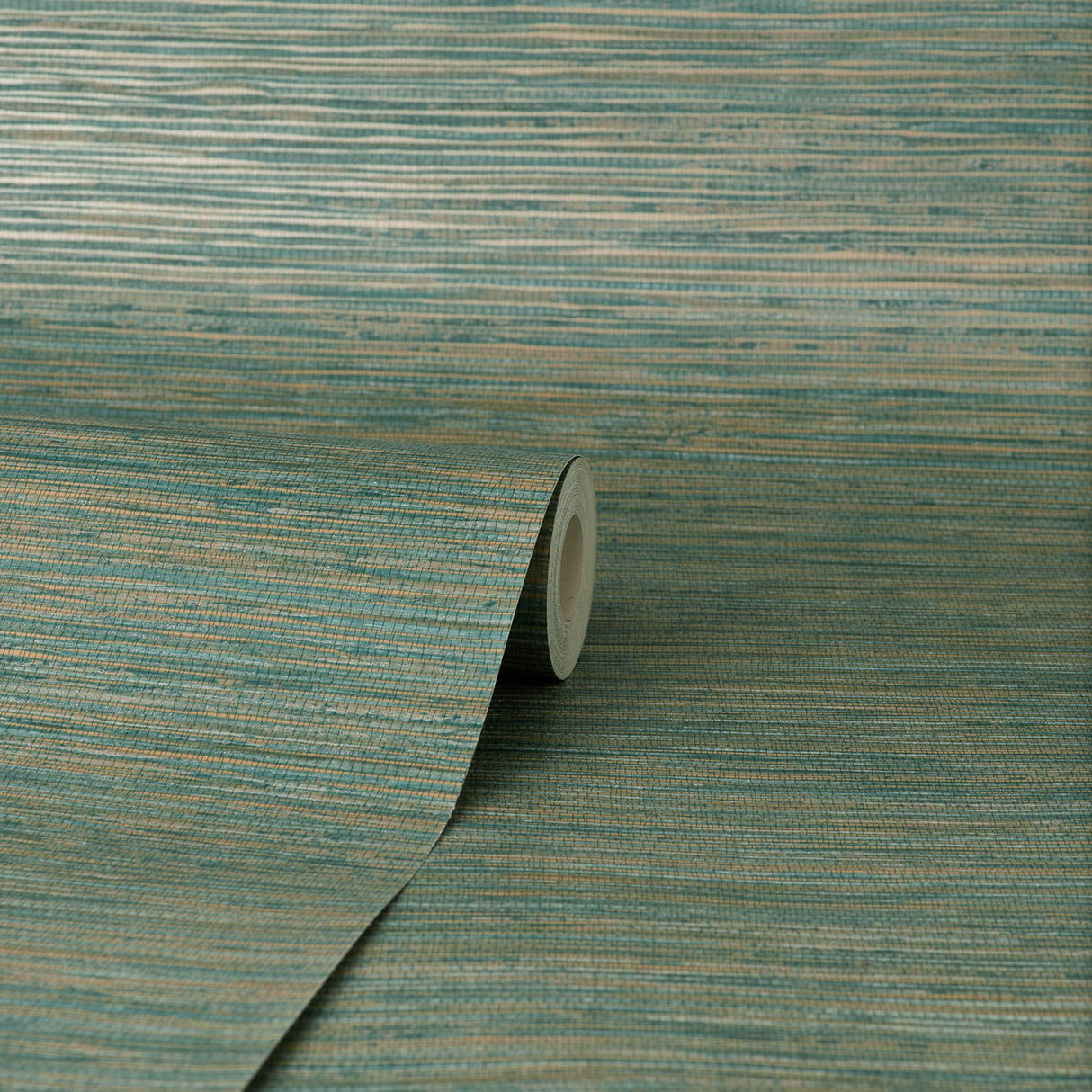 York Fusion Teal Plain Wallpaper