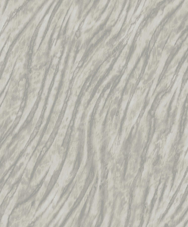 York Arran Grey Swirling Stripe Wallpaper