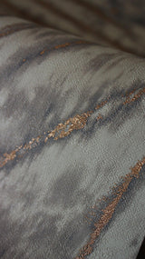 York Arran Stone Swirling Stripe Wallpaper