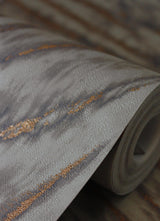 York Arran Stone Swirling Stripe Wallpaper