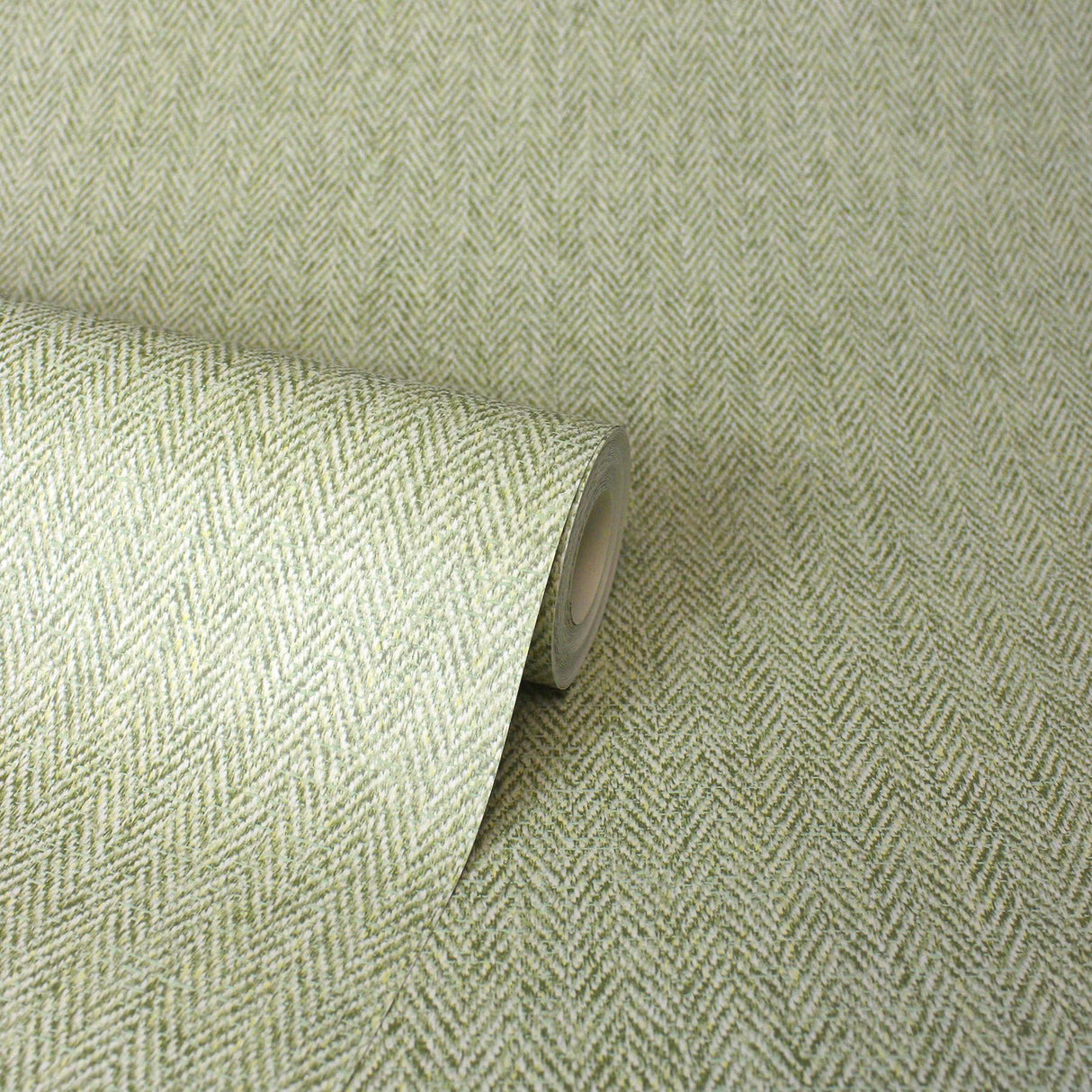 York Theo Light Green Chevron Wallpaper