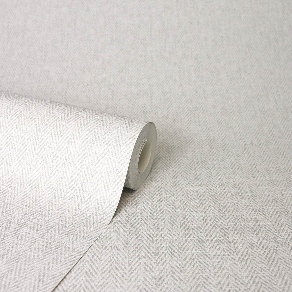 York Theo Light Grey Chevron Wallpaper