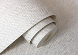York Theo Light Grey Chevron Wallpaper