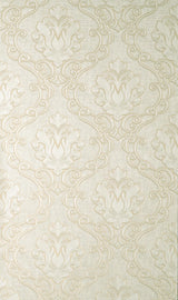 York Florentine Neutral Damask Wallpaper
