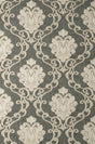 York Florentine Charcoal Damask Wallpaper