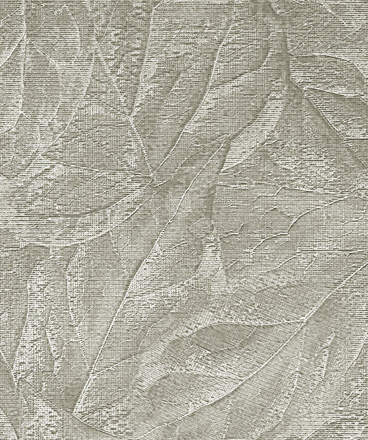 York Aspen Sterling Leaf Wallpaper