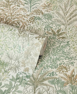 York Meilani Green Palm Landscape Wallpaper