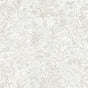 York Meilani White & Silver Palm Landscape Wallpaper