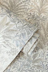 York Meilani Natural & Grey Palm Landscape Wallpaper
