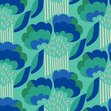 York Retro Esme Aqua Peel & Stick Wallpaper