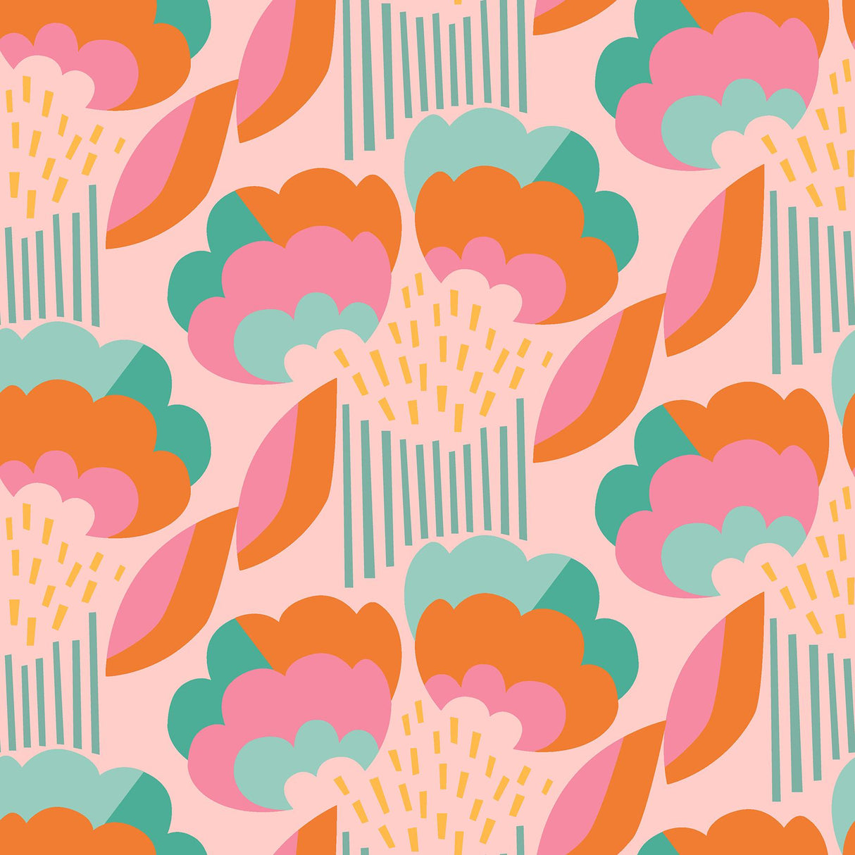 York Retro Esme Pink Peel & Stick Wallpaper