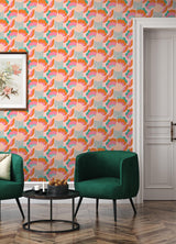 York Retro Esme Pink Peel & Stick Wallpaper