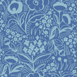 York Jeani Blue Peel & Stick Wallpaper