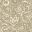 York Jeani Light Brown Peel & Stick Wallpaper