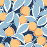 York Talia Light Blue Peel & Stick Wallpaper