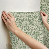 York Acorn Forest Peel and Stick Wallpaper