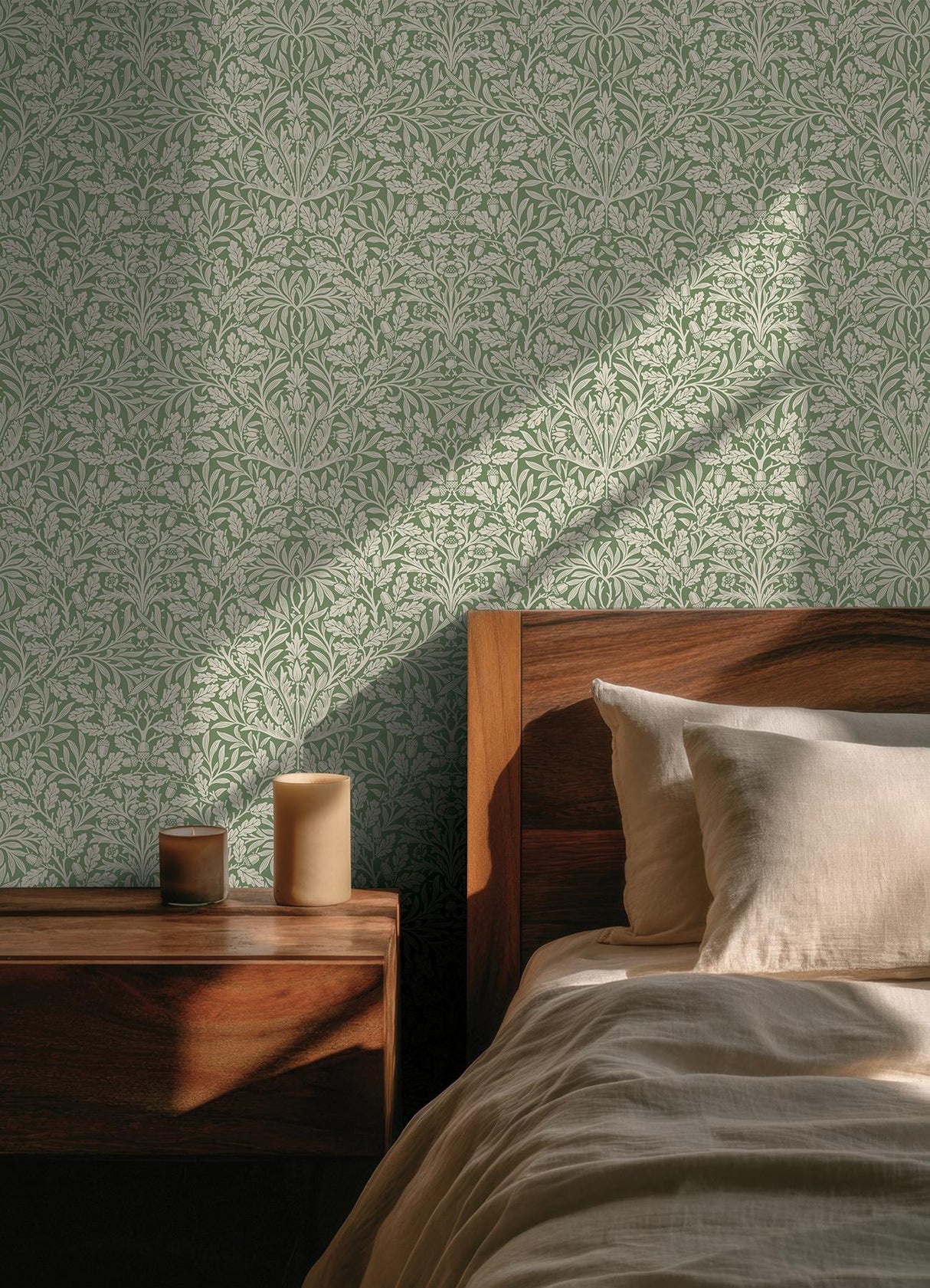 York Acorn Forest Peel and Stick Wallpaper