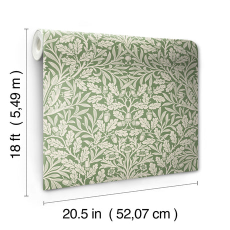 York Acorn Forest Peel and Stick Wallpaper