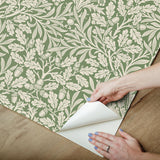 York Acorn Forest Peel and Stick Wallpaper