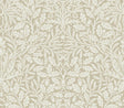 York Acorn Wheat Peel and Stick Wallpaper
