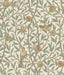 York Bird and Pomegranate Linen and Sage Peel and Stick Wallpaper