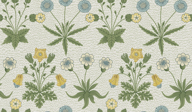 York Daisy Saffron and Thyme Peel and Stick Wallpaper
